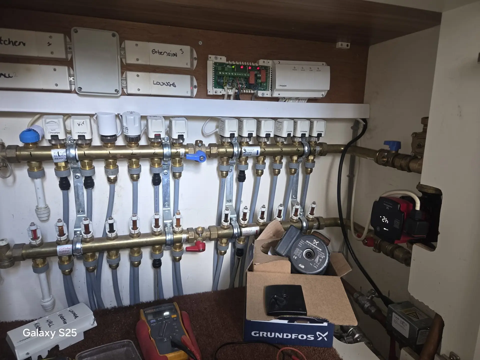 underfloor heating repair – thornton