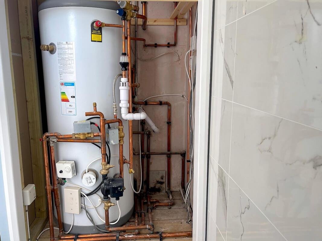Tank installation work in Middlesbrough by NR Heating Services