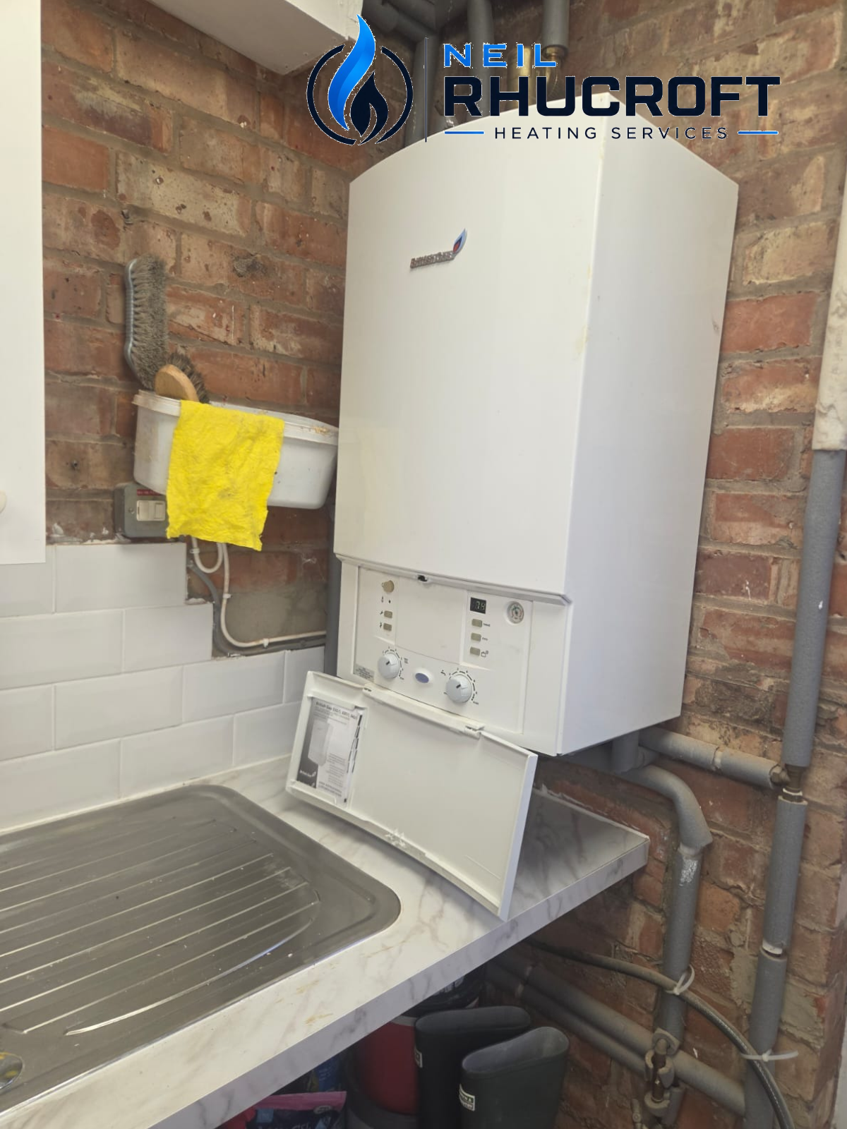 Gas boiler serviced in Marske where a worn electrode was identified